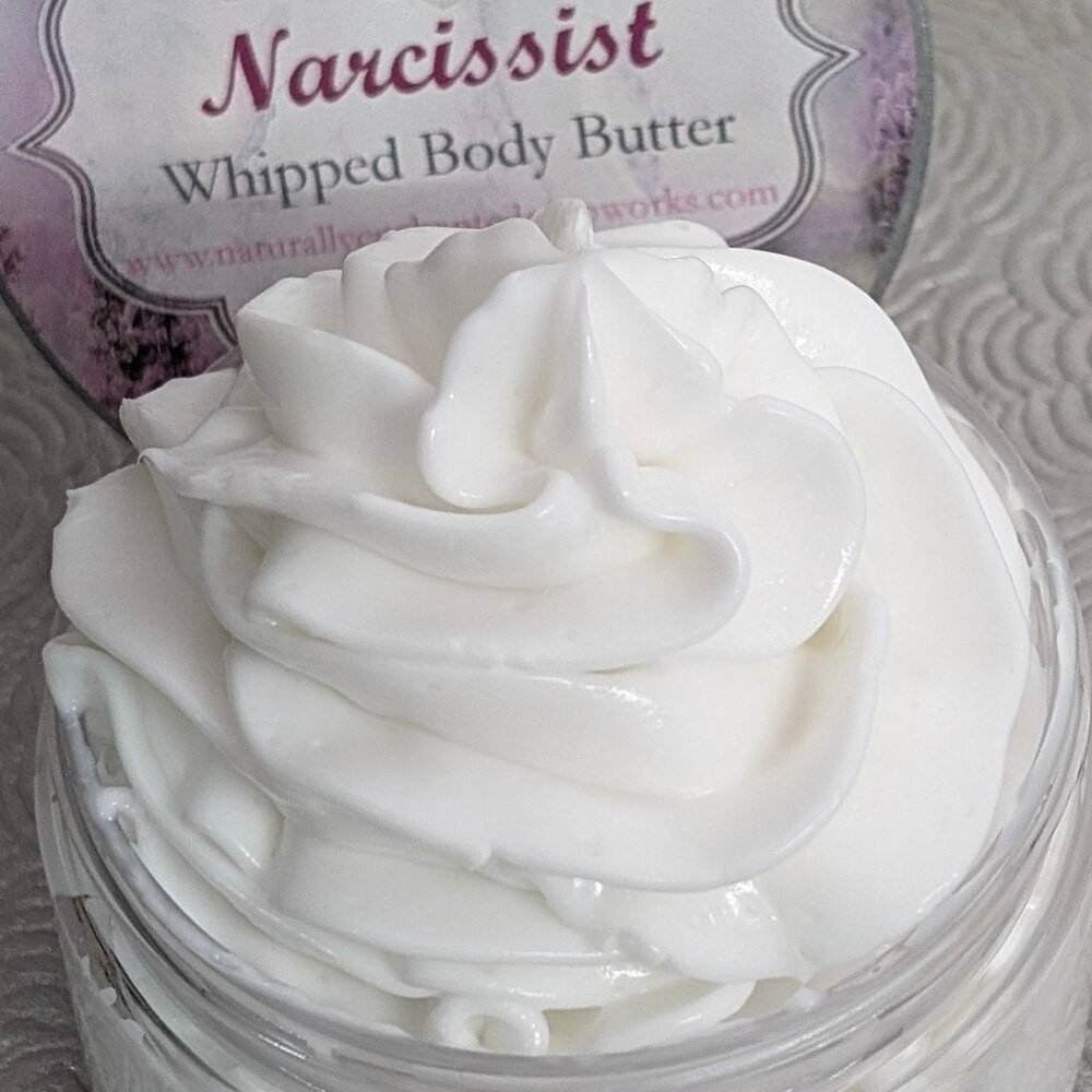 Narcissist Whipped Body Butter, Thick lotion
